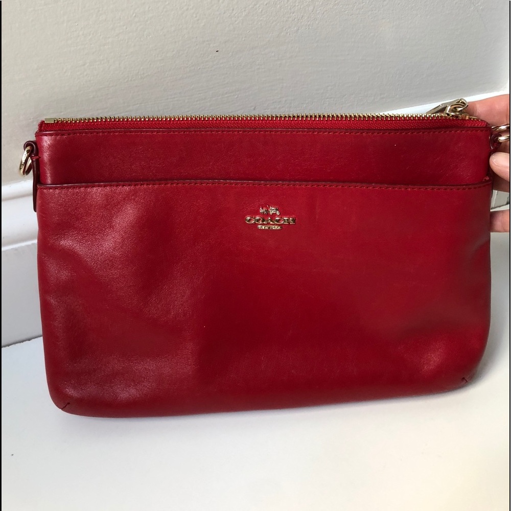 Coach Red Crossbody Bag